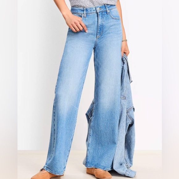 LOFT Wide leg jeans - Vintage Indigo - Picture 1 of 6